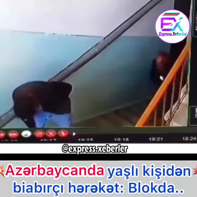 Azərbaycanda yaşlı kişidən biyabırçı hərəkət:Blokda...