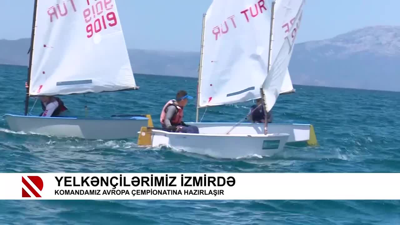 Yelkənçilərimiz İzmirdə