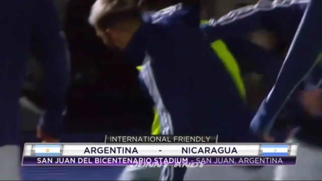 Messi Argentina-Nikaraqua matçında iki dəqiqəyə dubl etdi