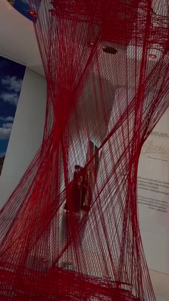 Heydər Əliyev mərkəzində sərgilənən qeyri-adi Azərbaycan xəritəsi