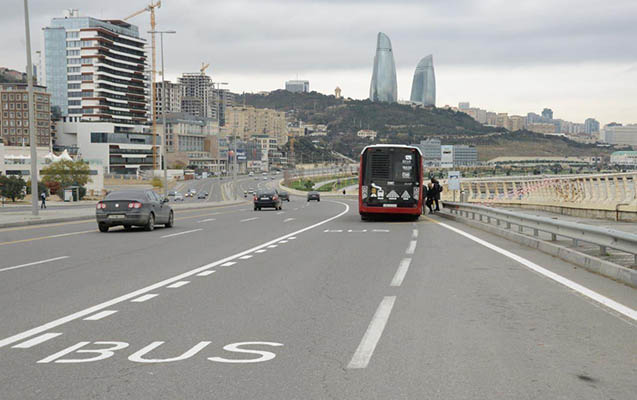 Taksilər də avtobus zolaqlarından istifadə edə biləcək