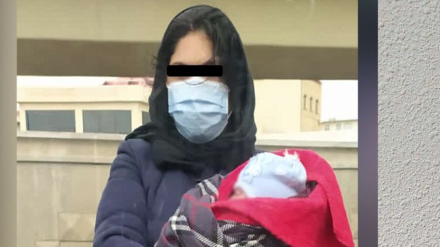 Dilənçi qadın saxlanıldı, övladı körpələr evinə yerləşdirildi
