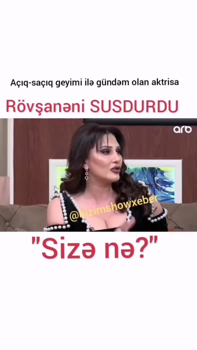 Çimnaz Rövşanəni susdurdu. Sizə nə? 