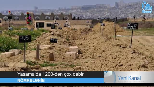 Yasamalda 1200-dən çox qəbir niyə nömrələnib? - RƏSMİ AÇIQLAMA