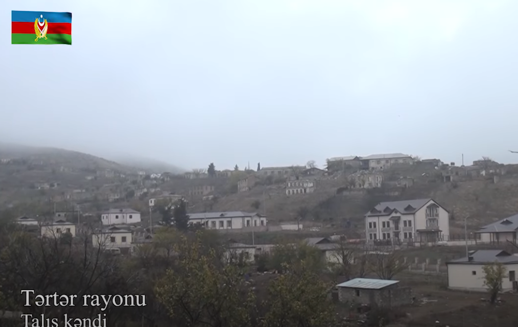 Tərtər rayonunun işğaldan azad olunan Talış kəndi