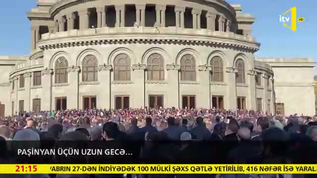 Paşinyan üçün uzun gecə...