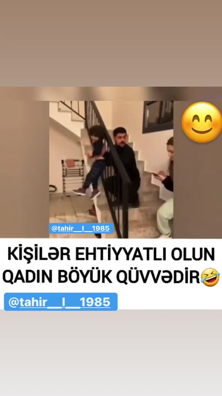 Kişilər ehtiyatli olun qadin böyuk quvədir