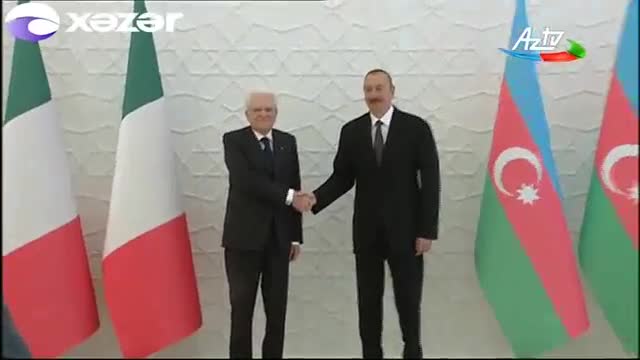 İtaliya prezidenti Azərbaycanda rəsmi səfərdədir