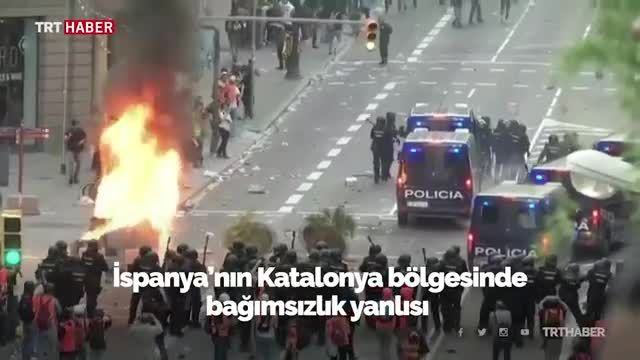 İspaniyada minlərlə aksiyaçı küçələrə axışdı