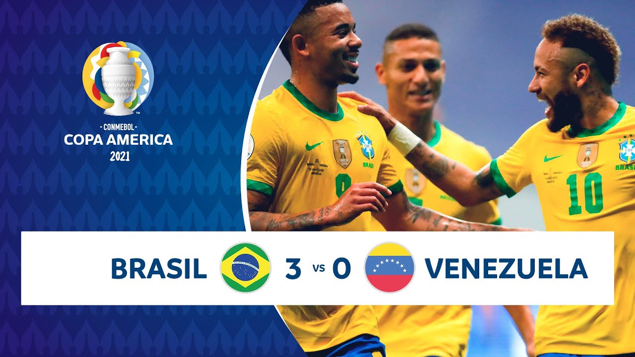 Braziliya 3-0 Venesuela / Copa America / Icmal / 13.06.2021