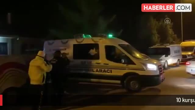 Polislər arasındakı mübahisə qanla bitdi