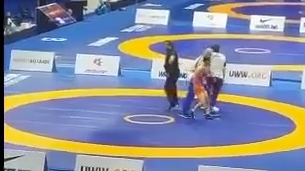 Erməni idmançı Hacı Əliyevi təxribata çəkdi 