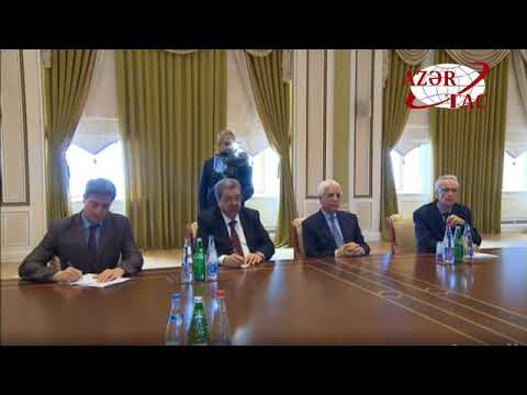 Prezident İlham Əliyev Əlcəzairin ədliyyə nazirini qəbul edib