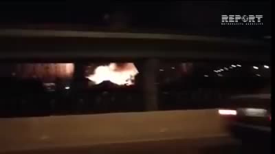 Bakıda daha bir yanğın hadisəsi