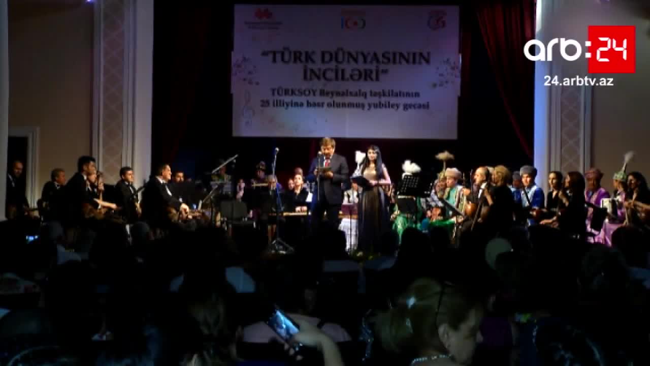 TÜRKSOY-un 25 illiyinə həsr olunan konsert keçirilib