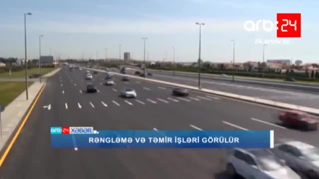 DİQQƏT! Bu yollarda rənglənmə və təmir işləri görülür